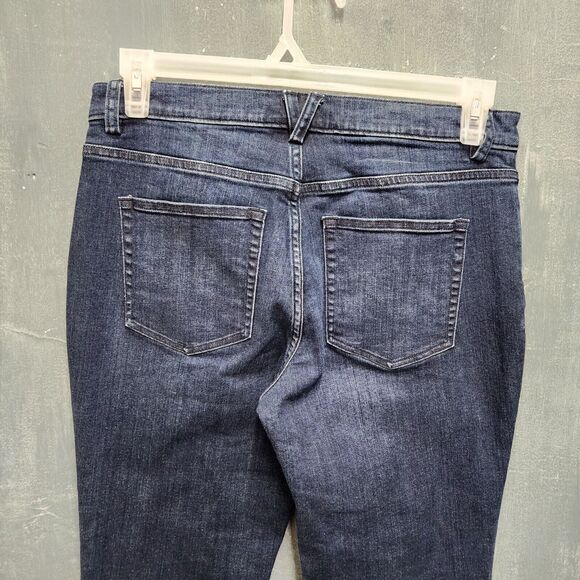 Duluth Trading Capri Jeans Size 8 Stretch - Picture 4 of 10